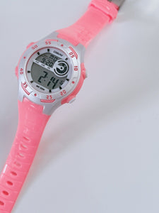 Boys Kid Children Girls Digital Sports Waterproof Swim alarm Wrist Watch Gift