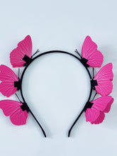 Women Girls Fairy Party Butterfly Hair Band Headband Tiara Hoop Fascinator