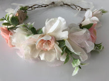 Women Flower Boho Party Wedding Beach Tiara Crown hair headband Garland Wreath
