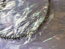 Women Lady Girl Wedding Crystal Beads Bling Grey Hair Band Headband Hoop