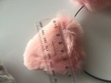 Women Lady Kids Fluffy Fancy Cat Kitty fox Costume Ear Party Hair head band Prop