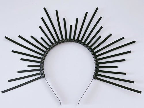 Women Retro Spikes Gothic Celestial Rave Sun Moon Party Hair band headband Hoop