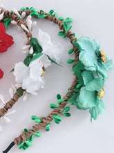 Women Girls Flower Vine Boho Woodland Rustic Wedding hair headband band hoop