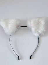 Women Children Fluffy Fur Cat Kitty fox animal Costume Ear Party Hair head band
