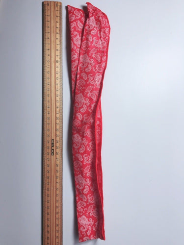 NEW Women Girl Retro boho Paisley Bandana Hair Head Band wire bow Headband Scarf Red