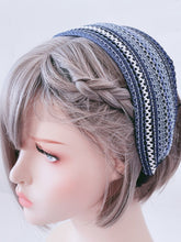 Women Retro Hippie BOHO Crochet Wide Hair Head Band Headband Bandana Style Hoop