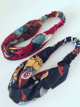 Women Boho Retro vintage Velvet Cross Twist hair headband band bandana scarf