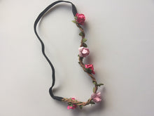 Women Girl Flower Fairy Bohemian Braid Beach Tiara Crown Suede hair headband