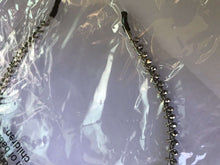 Women Lady Girl Wedding Crystal Beads Bling Grey Hair Band Headband Hoop