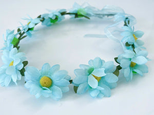 Women Flower Girl Daisy Party Wedding Beach Simple Crown hair headband Garland