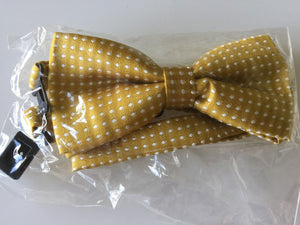 AU Boys Kid Children Party School Pre-tied Wedding dance bow tie Necktie bowtie Gold