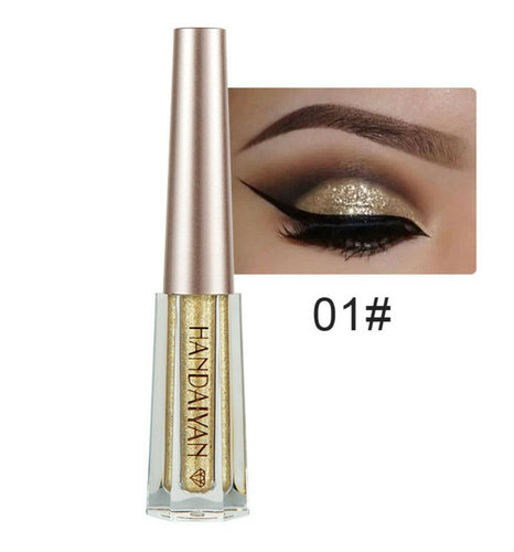 1x Bling Eye Makeup Glitter Shine Shimmer Diamond Liquid Eye Shadow Eyeshadow #01