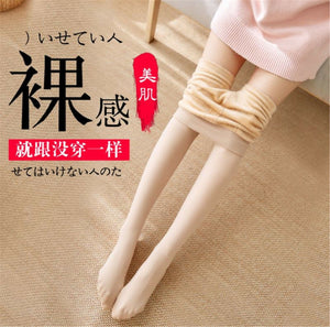 AU Women Lady Winter Fleece thermal Plush Warm Thick Pantyhose Stockings Tights