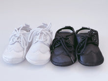 Baby Boy White Or Black Christening Wedding Formal Party Satin First Shoes