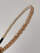 Women Lady Girl Bling Shiny Crystal look Bead Party Headband Hair Head Band Hoop
