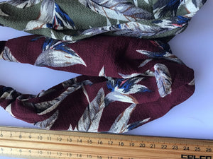 Women Lady Girl Retro bohemian Cross Bandana Hair Wrap Head band headband Scarf