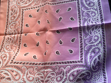 Women Men Retro Hip hop Cotton biker dance Paisley Bandana Hair Headband Wrap