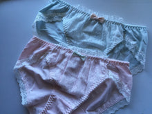 Women Lady Cotton Lace Frilly Trim Undies Panties Briefs Underwear Lingerie