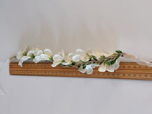 Women Flower Girls Boho Party Leaf orchid Braided hair headband Garland Tiara