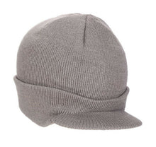 Men Winter Autumn Warm Knit Newsboy Cabbie Brim Hat Golf Trucker Army Cap Beret