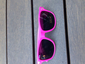 Women Men Vintage 70' 80' Square Shaped Party Eye wear Glasses Sunglasses Dark Pink color