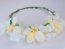 Women Flower Girl Boho Party Wedding Beach Pink Crown hair headband Garland