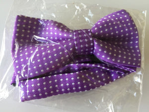 AU Boys Kid Children Party School Pre-tied Wedding dance bow tie Necktie bowtie Purple