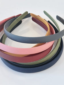 Women Girl School Matte Polished Simple Plastic Hair head band headband Hoop