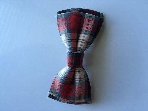 Baby Boys Kids Children Party School Cotton Check bow tie Necktie bowtie Pin Red Grey Check