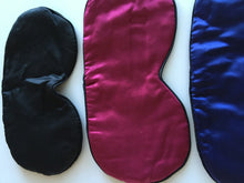 AU Stock 100% Silk Wide Women Men Rest Travel Sleeping Eye Mask OR with ice pad