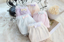Women Lady Cotton Lace Frilly Trim Undies Panties Briefs Underwear Lingerie