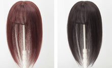Women Natural 100% Human Real Hair Volume Up Wig Piece Hairpiece Clip on Fringe