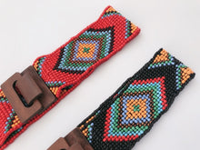 Women lady Retro Bohemia BOHO Beach Dress Stretchy Waist Belt Wooden Buckle