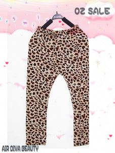 Baby Kids Girls children fashion tiger Leopard animal leggings Pants 1-7years