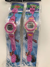 Boy Kid Child Girl Led Digital School Sports Waterproof alarm Wrist Watch Gift Pink