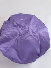 Women Lady Frilly Satin Hair Wrap Waterproof Bath Head Shower Cap Hat Cover