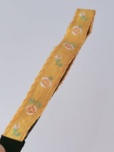 Girl Kids Cute Retro Stick On Cotton Light Embroidery Hair Headband Head band