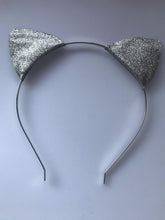 Women Girl Kitty Cat Ears Gold silver Costume Party hair head Band Headband Prop