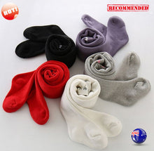 NEW Girl Baby Kids WINTER Warm Thermal Fleece Bottoms Tights Pantyhose Stockings