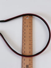 Women Girl Chic Slim Thin Synthetic leather Plain Hair Headband Head Band hoop