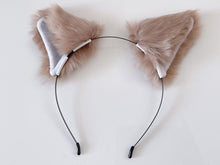Women Children Fluffy Fur Cat Kitty fox animal Costume Ear Party Hair head band
