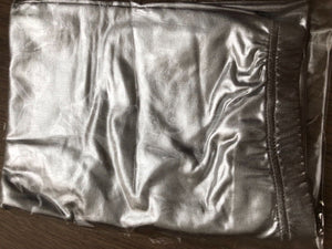 Woman Multi-color Metallic Rock Synthetic leather Glossy Dance Leggings pants
