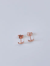 1Pair Love Heart Moon Stainless Titanium Plate Ear Small Earring Studs Piercing