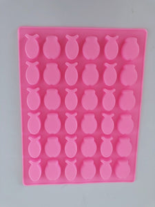 1x Fish Chocolate Cake Mini Biscuit Cookie Bakery Silicone Baking Mould Mold