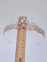 Women Bride Wedding Crystal Rose Gold Or Silver Proper Prom Tiara Party Crown