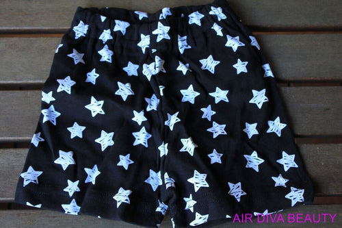 1PC Kids Boys Children Underwear Boxer Trunk Undie shorts Panties Bottoms Black Star
