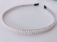 Women Girl layers Elegant Pearl Beads Hair Head Band Headband Party Tiara Hoop