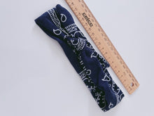 Women OR baby boho Hiphop Paisley Bandana Hair Band Bow knot Cotton Headband