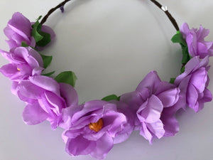 Women Flower Girl Leaf Boho Party Wedding Crown hair band headband Garland AU