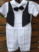 Baby Infant Boys Christening Prop Cute Romper Gentlemen Suits Wedding Outfits
